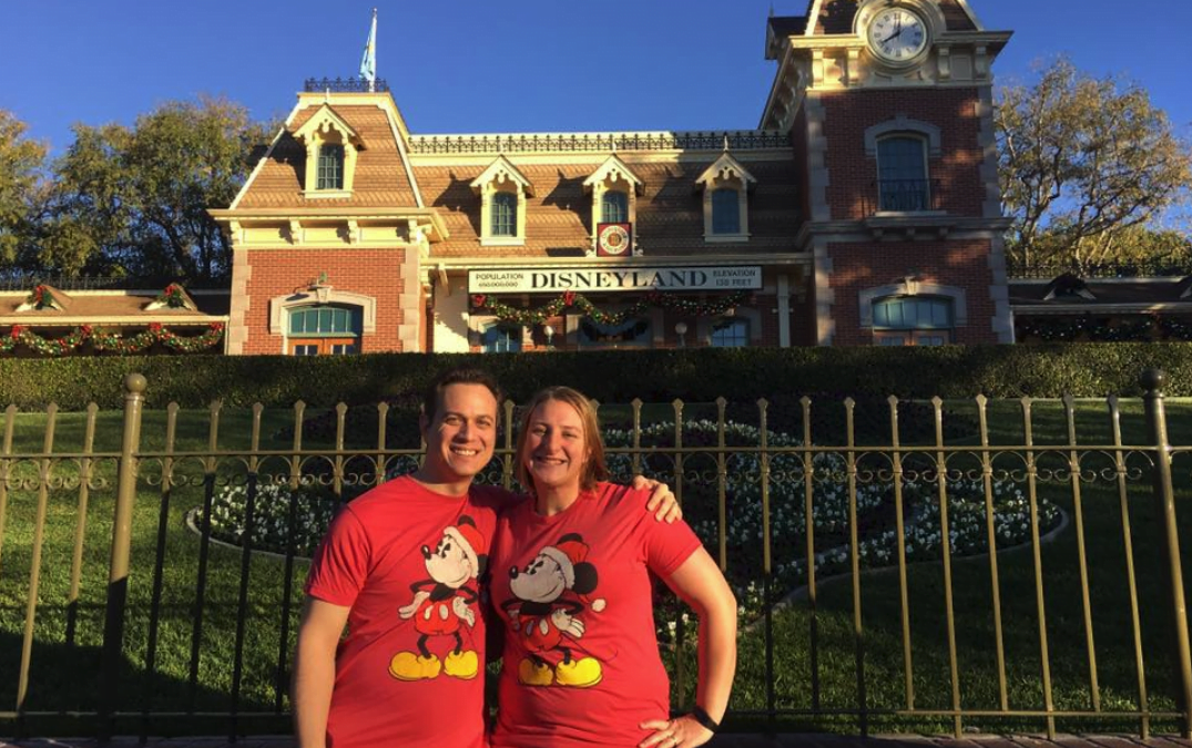 Christmas Day At Disneyland