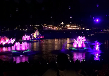 Rivers of Light and Happily Ever After Fireworks