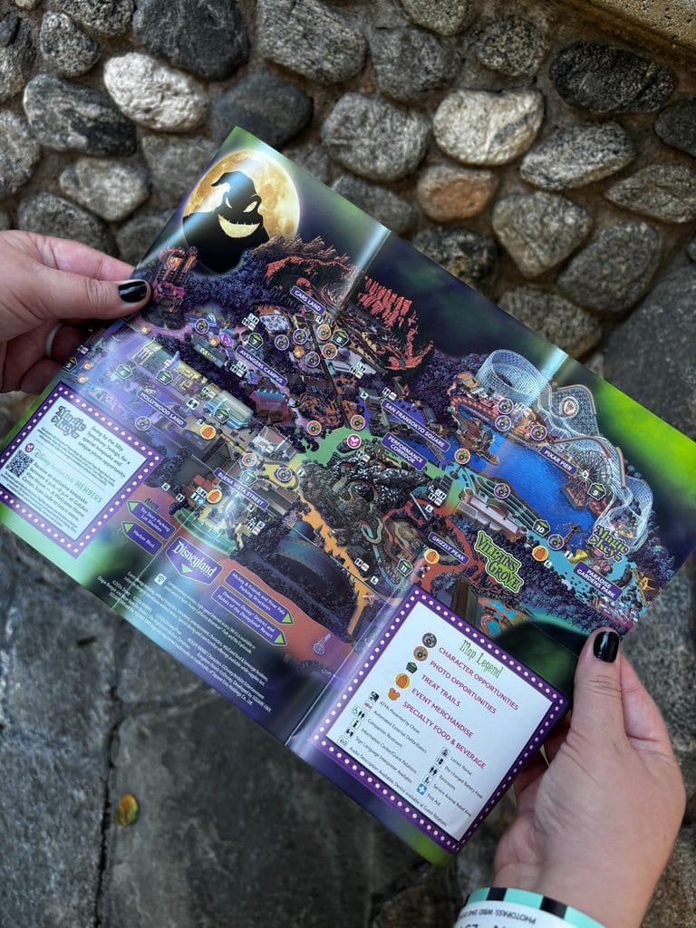 oogie boogie bash party map 2026